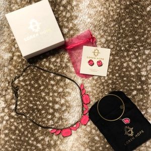 Authentic Loren Hope Jewelry Set